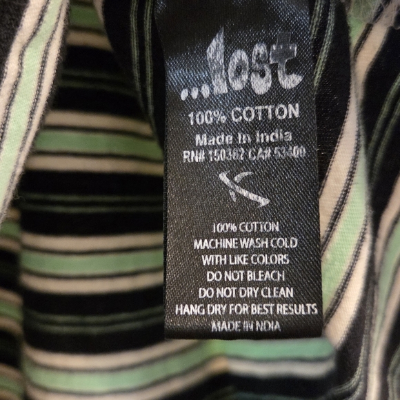 Vintage LOST Brand Shirt Size Small - Picture 3 of 3